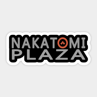 nakatomi plaza Sticker